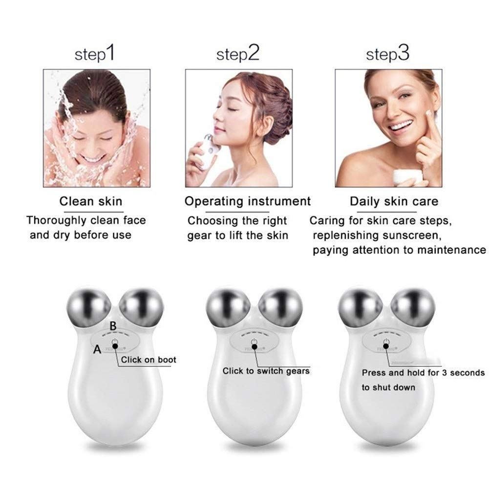 Mini Facial Toning Device – Microcurrent Wrinkle Reducer & Skin Liftin ...