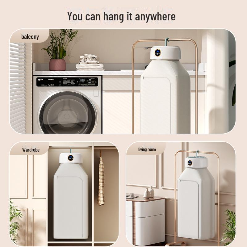 Foldable Electric Clothes Dryer Heater & Sanitizer
