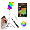 RGBW-LED PM-26 Professional Photography Fill Light – Adjustable LED Light with Remote Control for Video & Photo