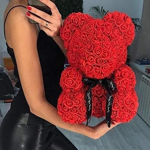 25cm Love Rose Bear