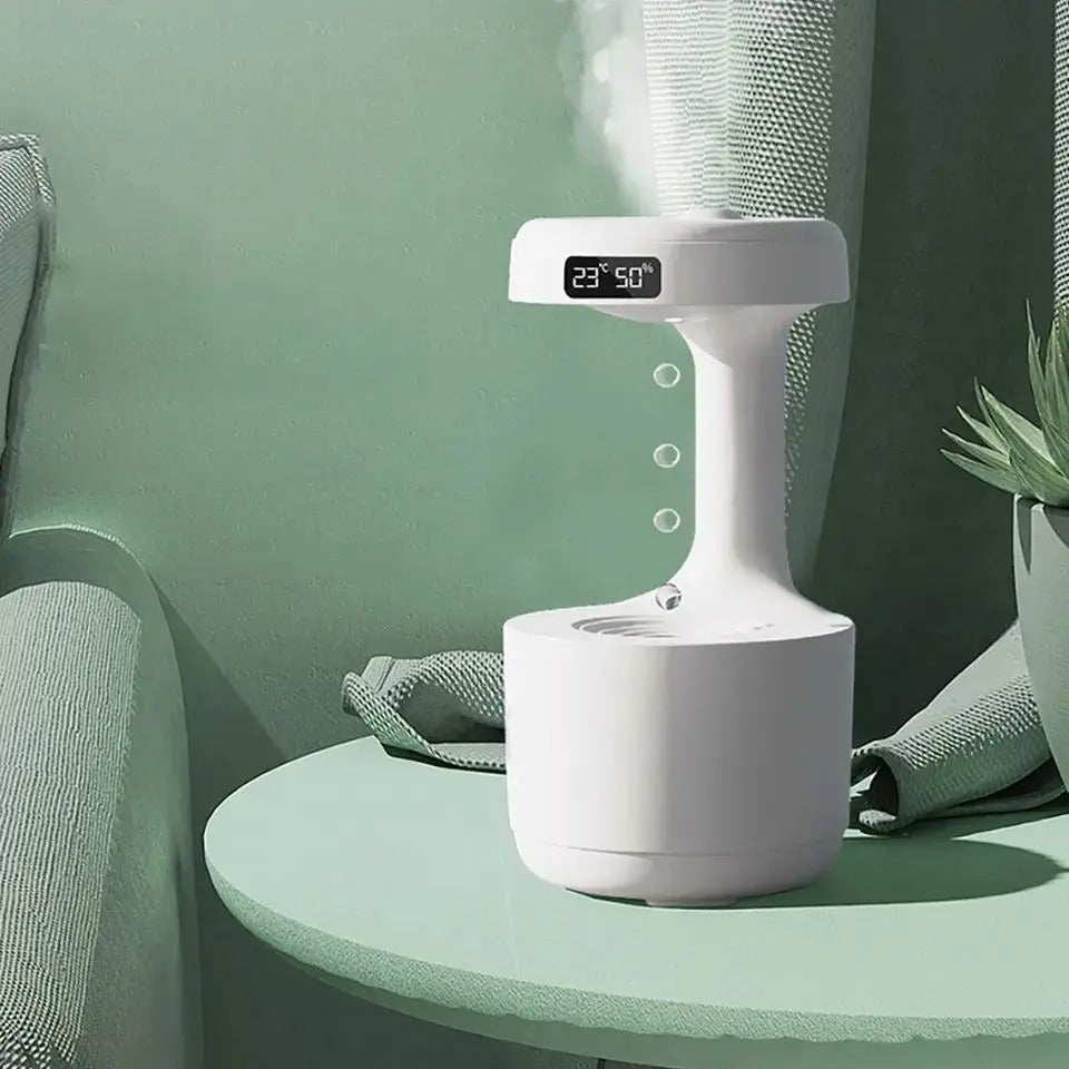 Anti-Gravity Rain Drop Humidifier