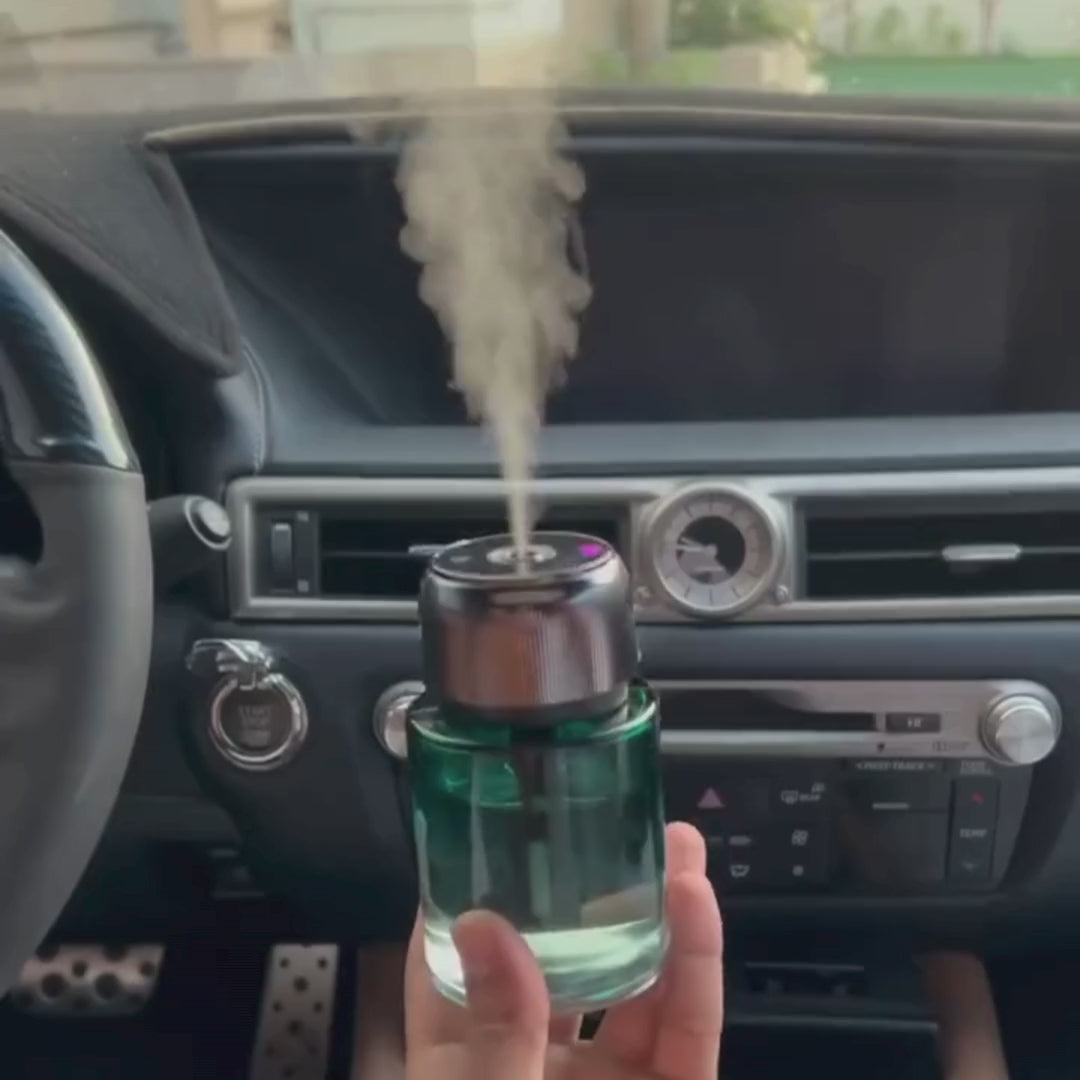 Car Humidifier Fragrance With Laser Light