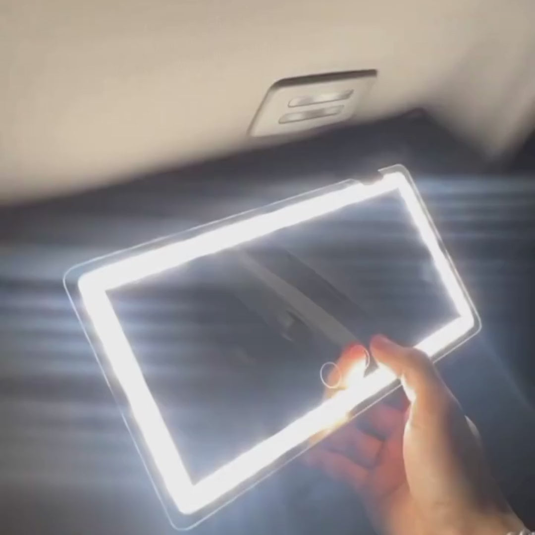 Car Sun Visor Led Vanity Mirror
Rechargeable 3 Color