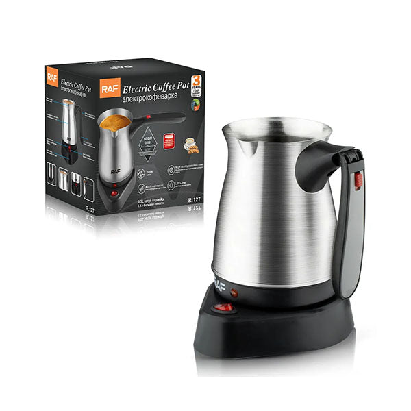 RAF Electric Coffee Pot Stainless Steel Kettle 500ml R127