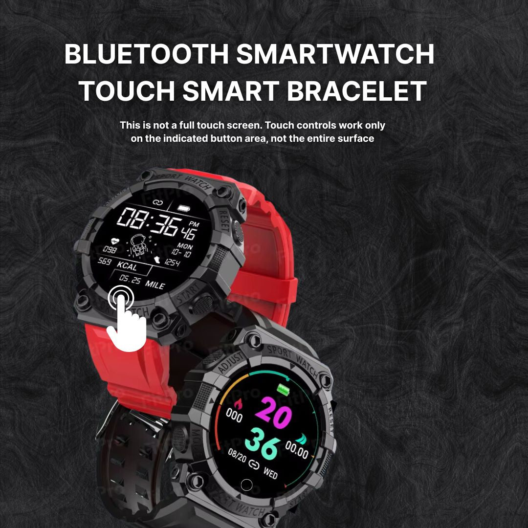 Bluetooth Smartwatch Touch Smart Bracelet Fitness
