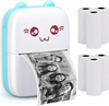 Bluetooth Pocket Mini Printer, For Android & iOS With 1 Free Paper Roll