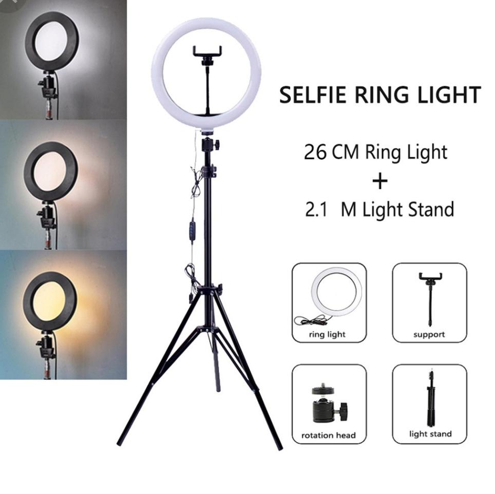 Ring Light With All Sizes 26cm 30cm 33cm 36cm 46cm With Tripod