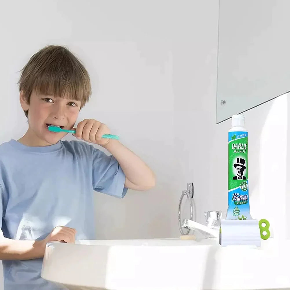 Manual Toothpaste Dispenser Rolling Tube