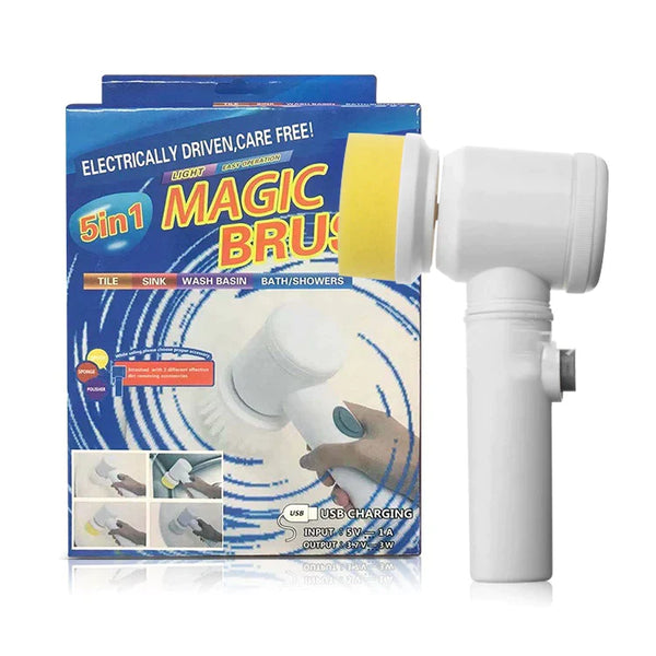 5 In 1 Multifunctional Electric Magic Cleaning Brush – TrendyMine
