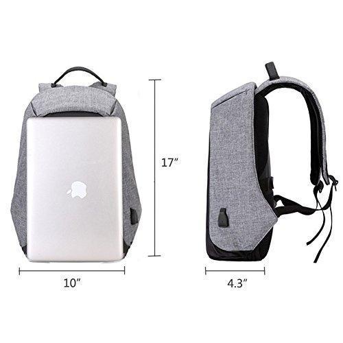 Material Anti-Theft Laptop Backpack, Size: 15.6 Inch