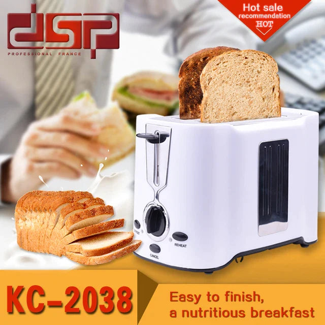 DSP Electric Toaster 850W Model KC2038