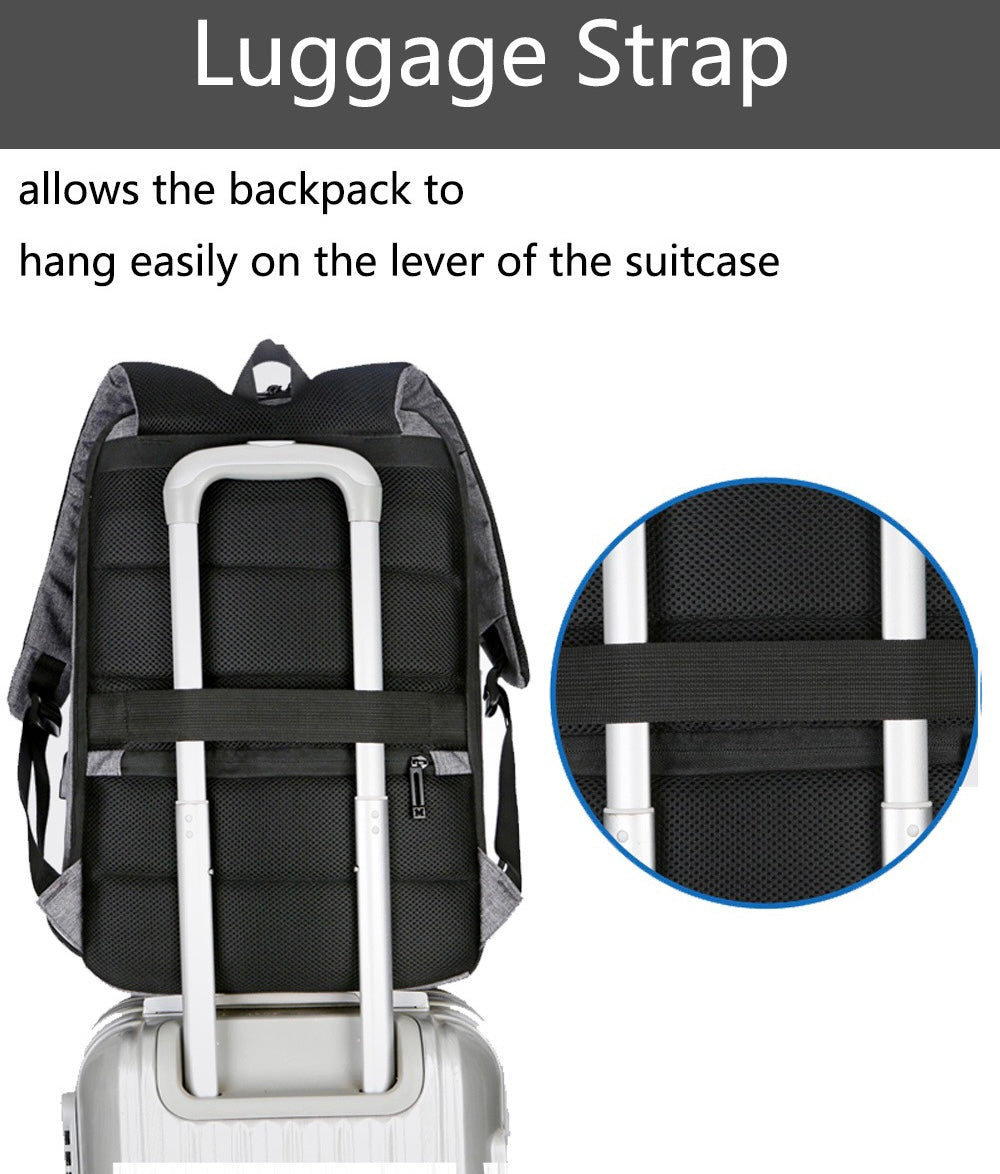 Material Anti-Theft Laptop Backpack, Size: 15.6 Inch