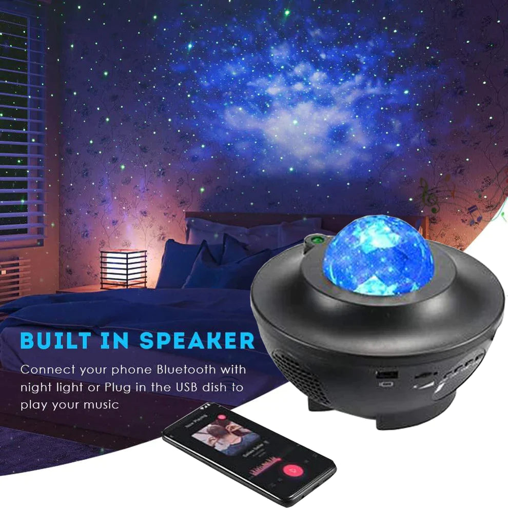 Galaxy Projector With Speaker