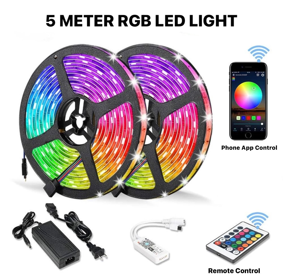 RGB Led Light 5 Meter Waterproof