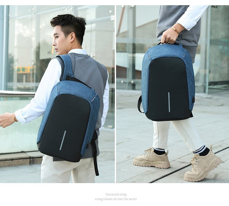 Material Anti-Theft Laptop Backpack, Size: 15.6 Inch