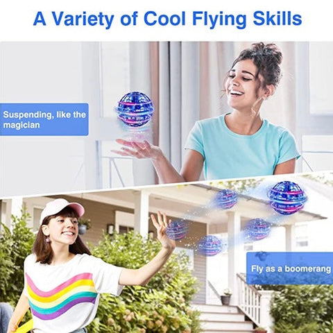 Flying Ball Toys 360° Rotating Mini UFO