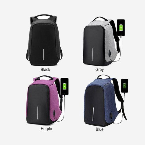 Material Anti-Theft Laptop Backpack, Size: 15.6 Inch