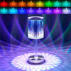 Rechargeable Crystal Touch Lamp 16 Color Changing For Bedroom Living Room