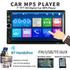 7 INCH DOUBLE HD CAR RADIO STEREO PLAYER WITH DIGITAL TOUCHSCREEN 7018B