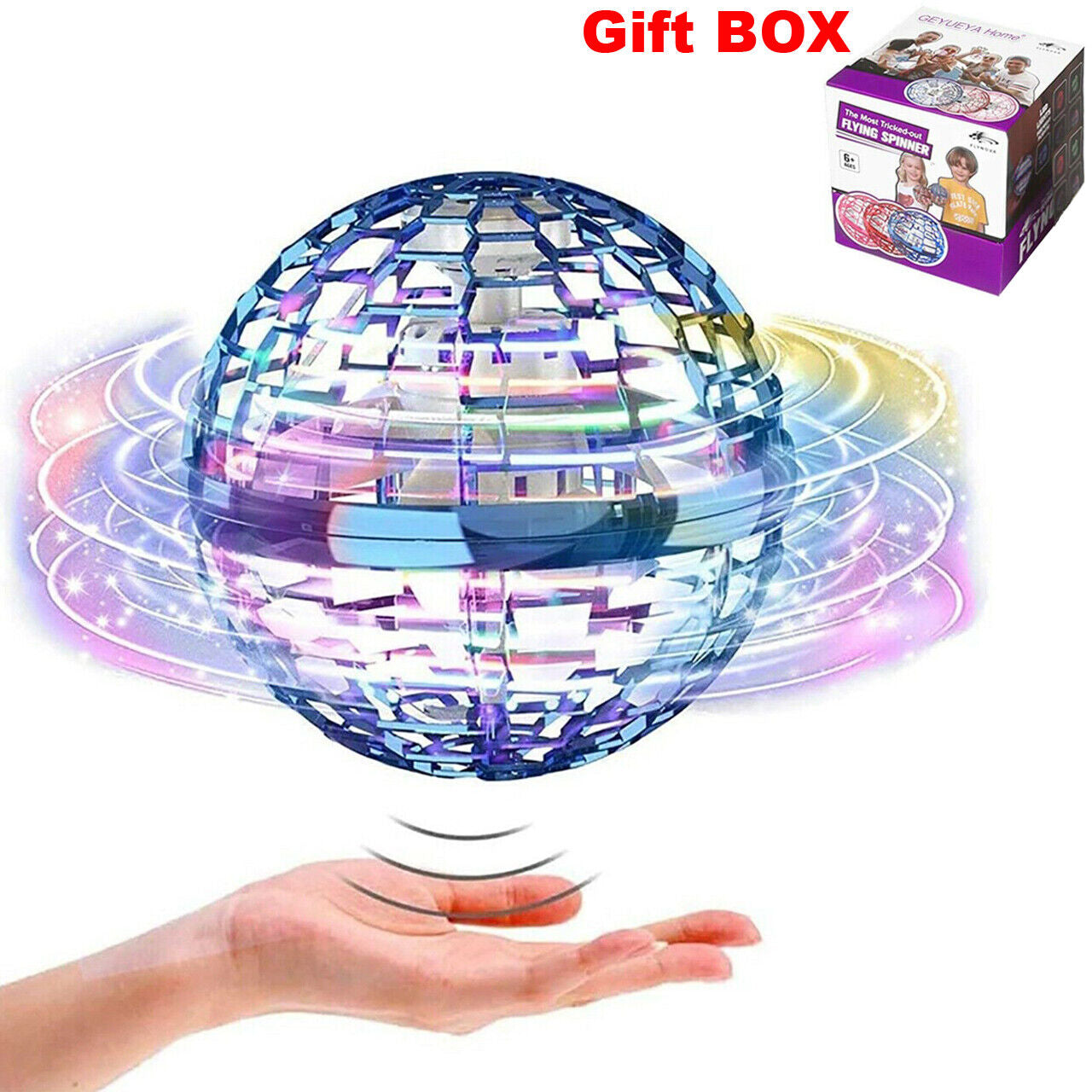 Flying Ball Toys 360° Rotating Mini UFO